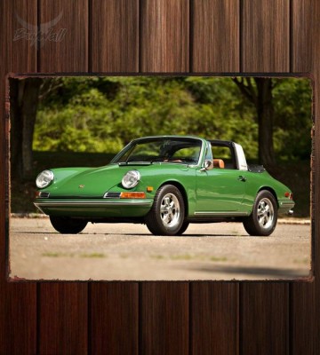 Металлическая табличка Porsche 911 2.0 Targa (901) 573